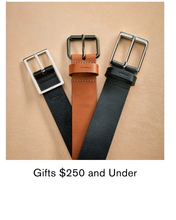Shop Gifts $250 and Under