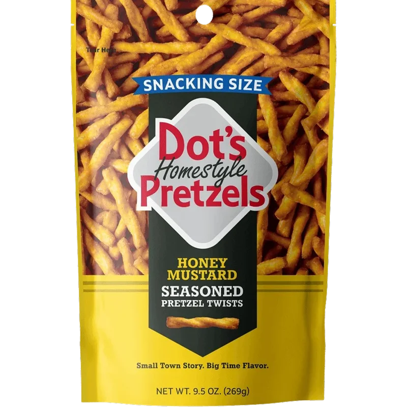 Image of Dot's Pretzels Honey Mustard Seasoned Pretzel Twists