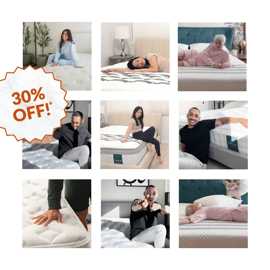 30% OFF!* AWARD-WINNING MATTRESSES