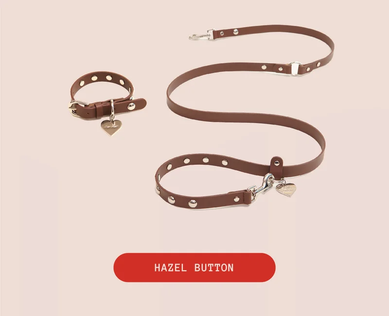 Hazel Button Leash