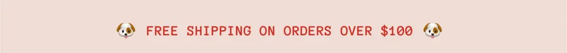 Free Shipping on orders over $100