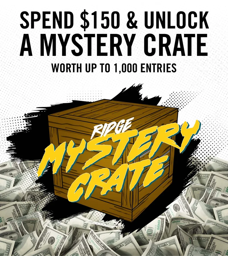 Spend $150 & Unlock a Mystery Crate