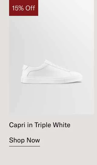 Capri in Triple White. Shop Now