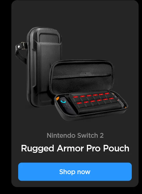 Shop Nintendo Switch 2 Rugged Armor Pro Pouch Carrying Case