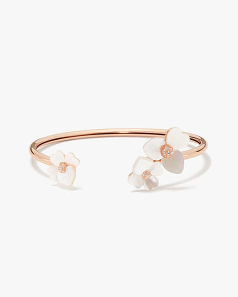 Precious Pansy Flex Cuff