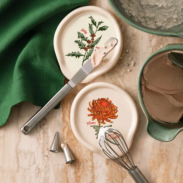 Birth Month Flower Spoon Rest