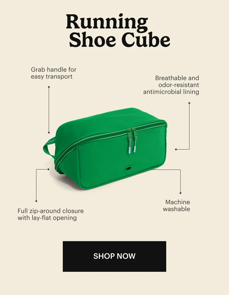 The Running Shoe Cube