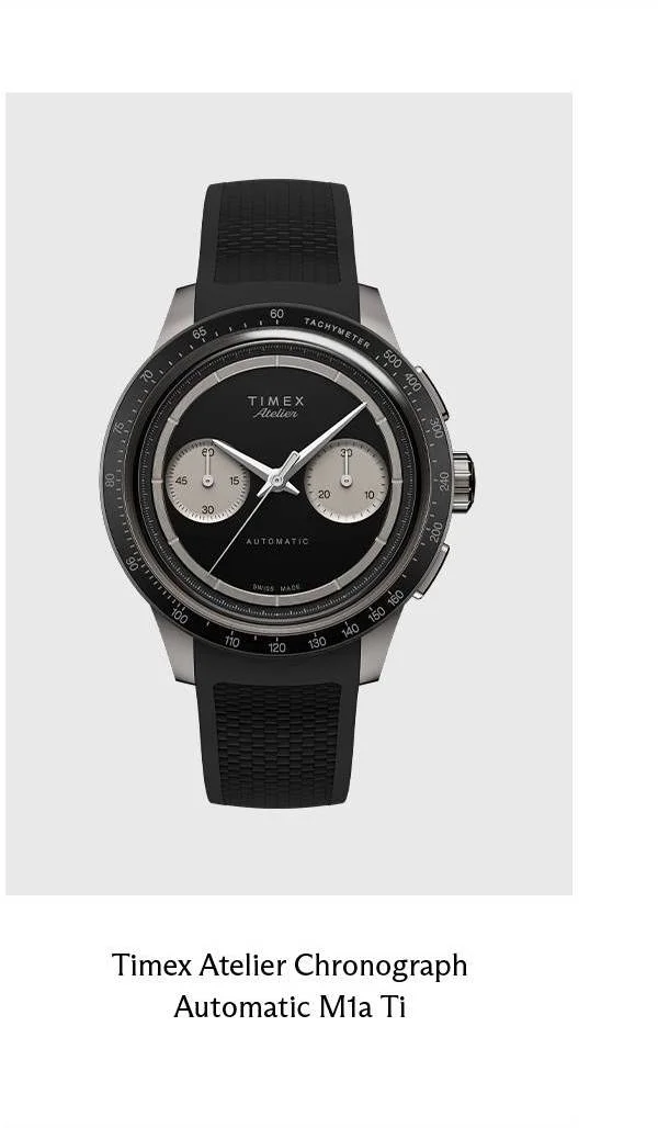 Timex Atelier Chronograph Automatic M1a Ti - Timex Atelier