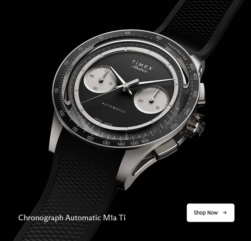 Chronograph Automatic M1a Ti | Shop Now - Timex Atelier