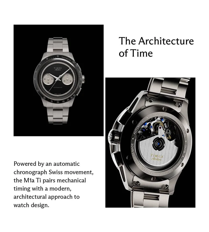The Architecture of Time - Timex Atelier