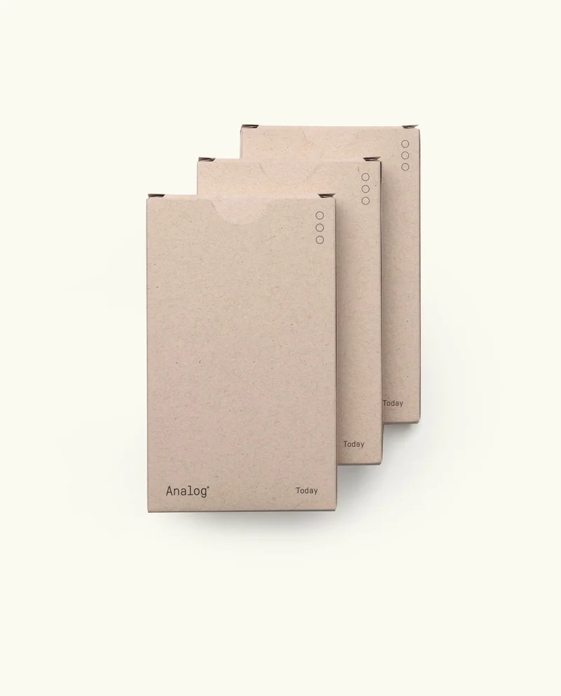 Image of Analog - Today Cards (3-Pack)