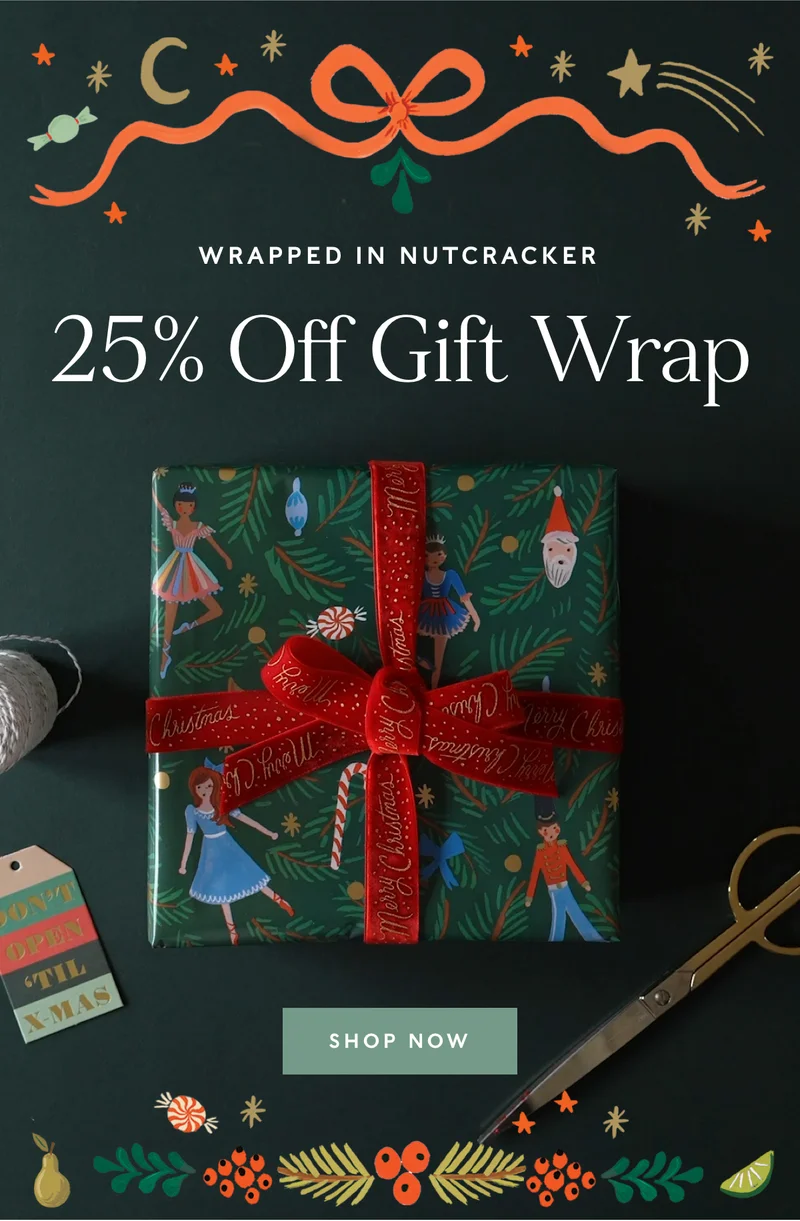 25% Off Gift Wrap