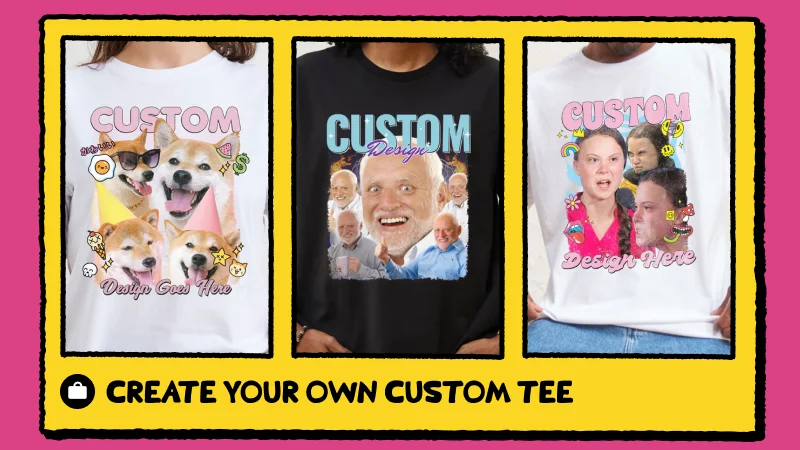 Create your own custom tee
