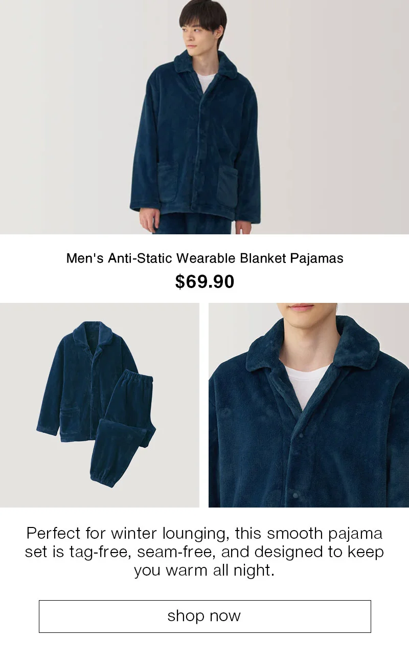 Shop Men's Anti-Static Wearable Blanket Pajamas