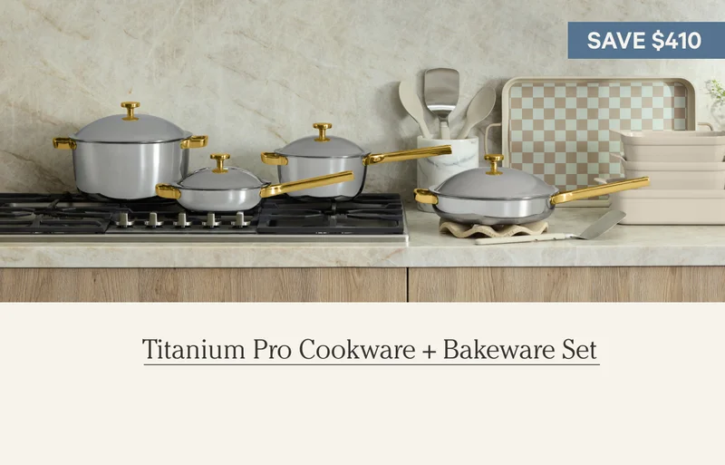 Titanium Pro Cookware + Bakeware Set