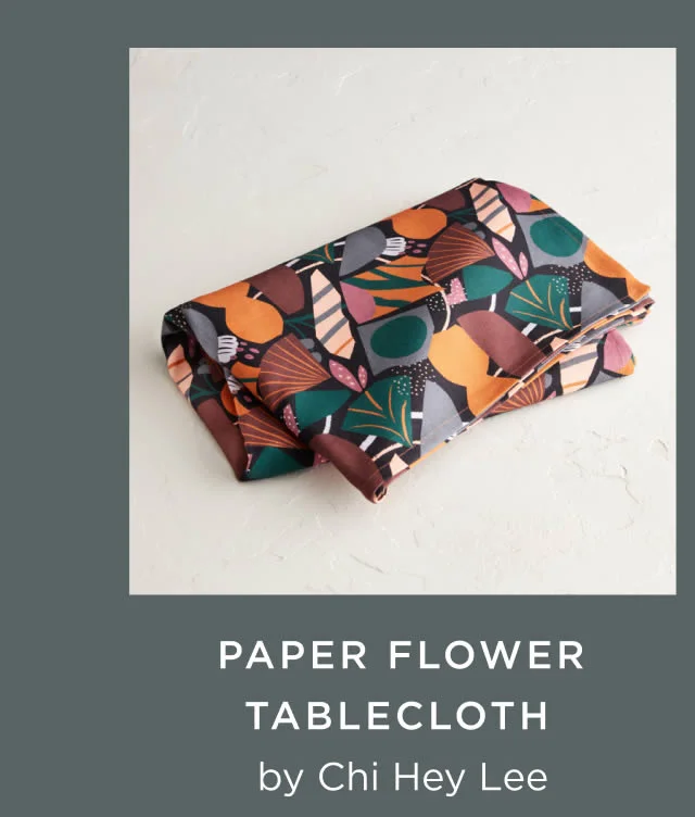 Paper Flower Tablecloth