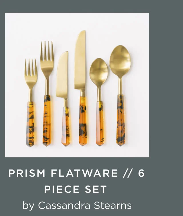 Prism Flatware // 6 Piece Set