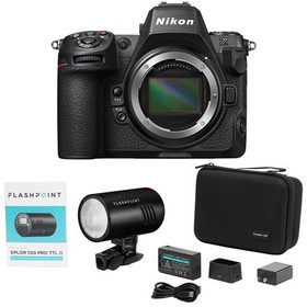Nikon Z8 Mirrorless Camera, Bundle with XPLOR 100 Pro TTL R2 Monolight