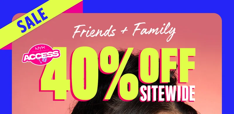 40% off sitewide