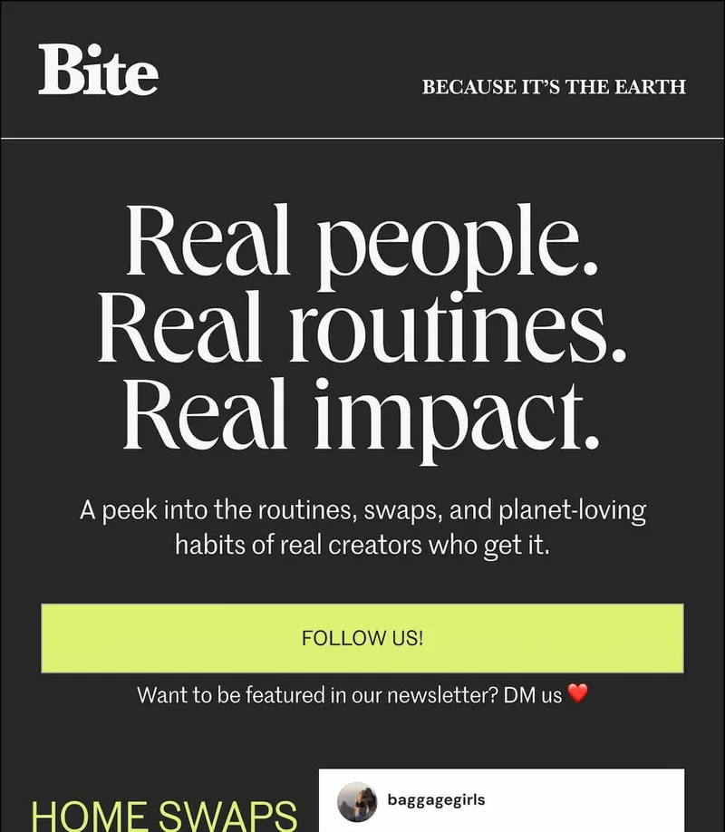 Real people. Real routines. Real impact.