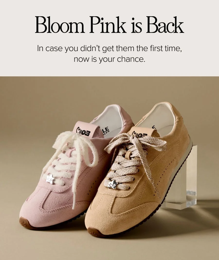 Bloom Pink is Back. In case you didn't get them the first time, now is your chance.