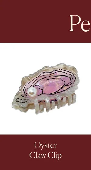 Perfect Pairings: Oyster Claw Clip
