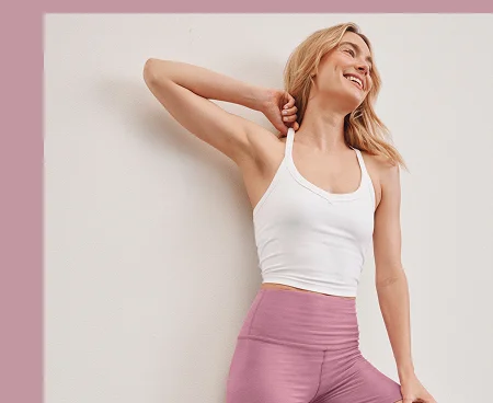 Spacedye Keep Pace 3" Short in Ballet Pink Heather