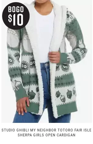 Shop outerwear, buy one, get one $10