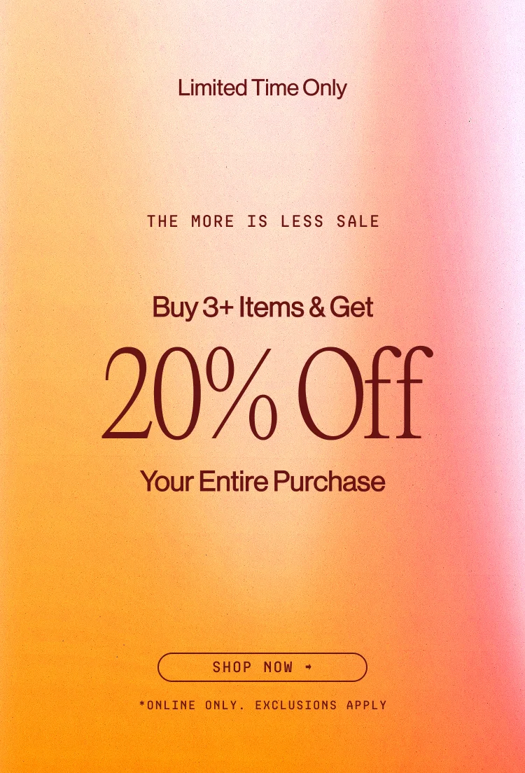 IMAGE-BUY 3, GET 20% OFF
