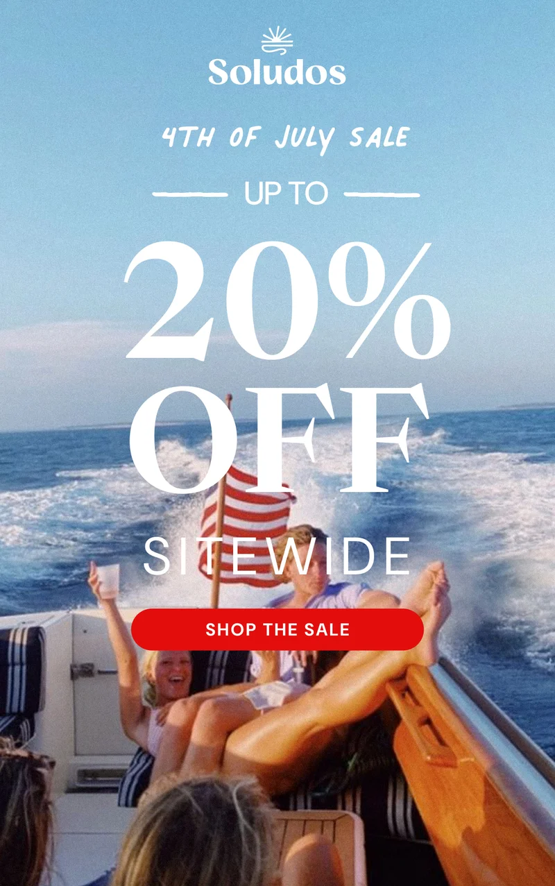 4th Of July Sale. UP TO OFF 20% SITEWIDE. Shop the sale
