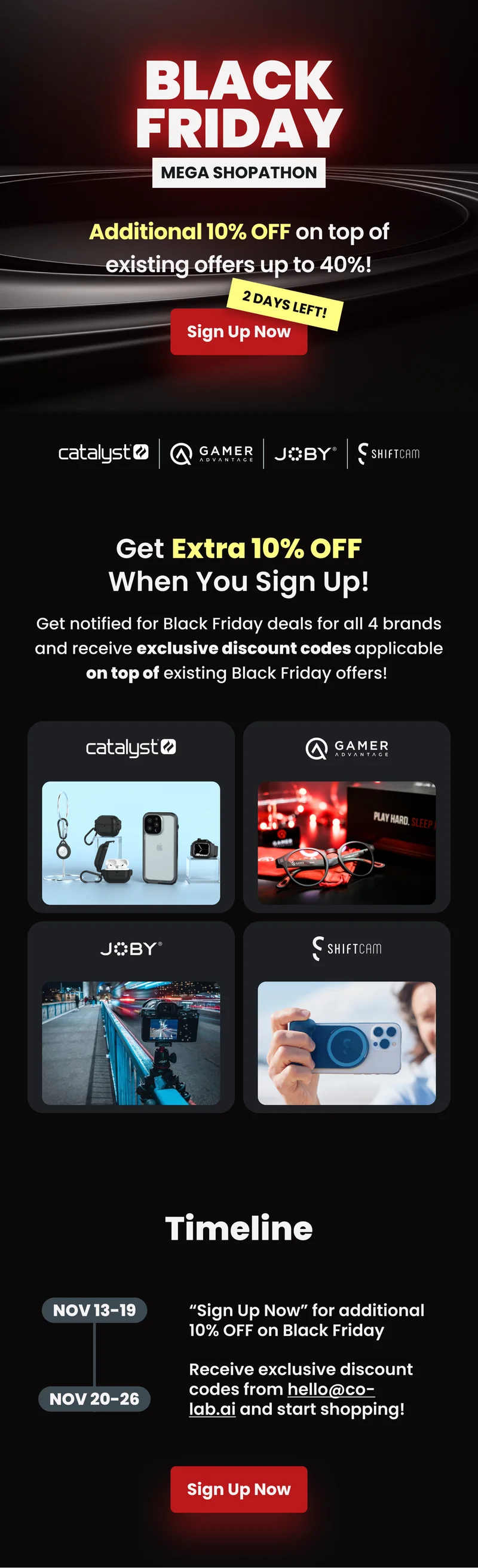 Black Friday Mega Shopathon