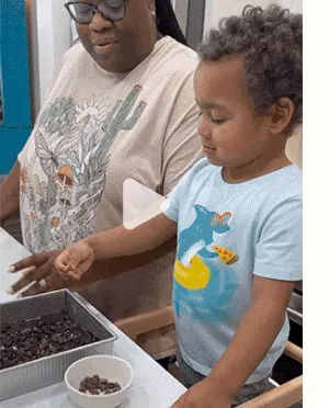 “Having DJ help me in the kitchen has become a breeze, all thanks to our fantastic toddler Tower from Lalo 🙌🏾 With its two adjustable heights, sturdy build, and easy-to-clean design, it’s been a total game-changer for us. But the best part? Watching DJ’s confidence soar as he gains independence with each task.”&nbsp; - @ahalfbakedmom