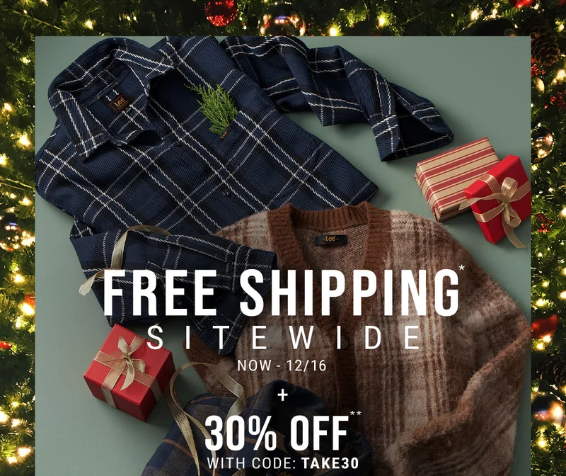Free Shipping* Sitewide