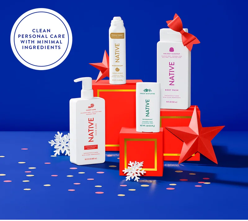 CLEAN PERSONAL CARE WITH MINIMAL INGREDIENTS