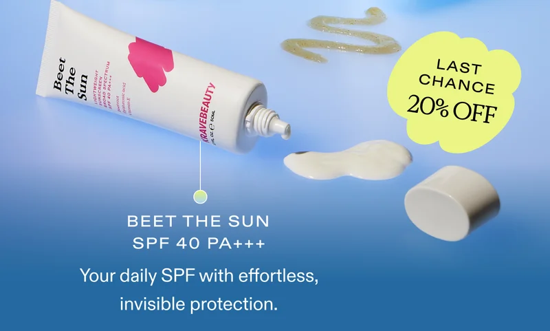 Beet The Sun  Your daily SPF with effortless, invisible protection.