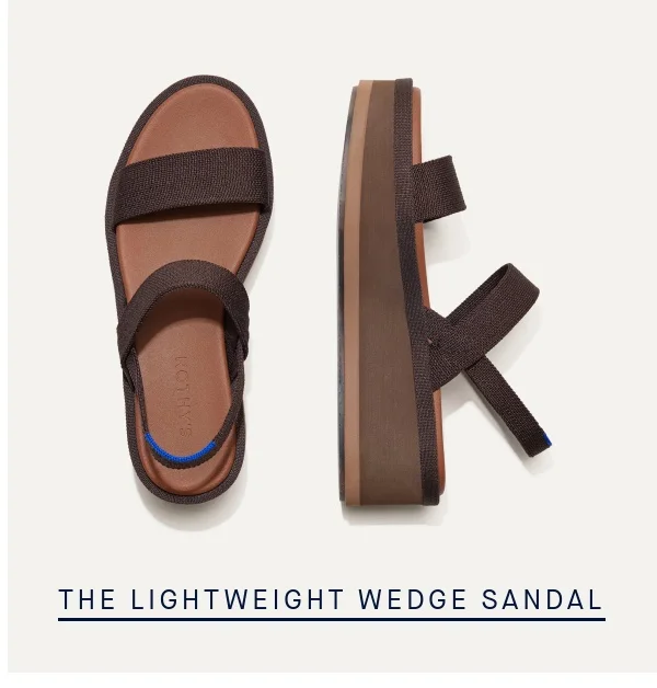 THE LIGHTWEIGHT WEDGE SANDAL