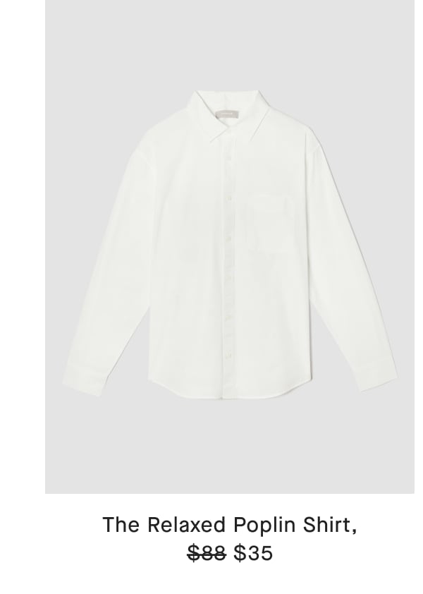 The Relaxed Poplin Shirt