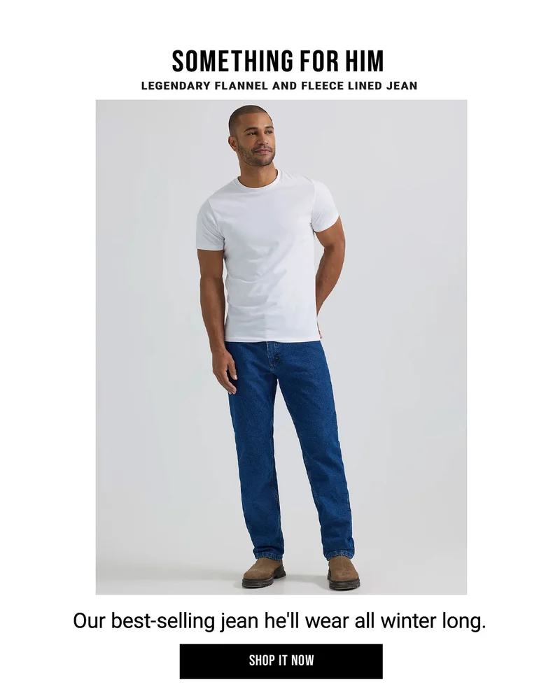 Something For Him Legendary Flannel And Fleece Lined Jean - Shop It Now