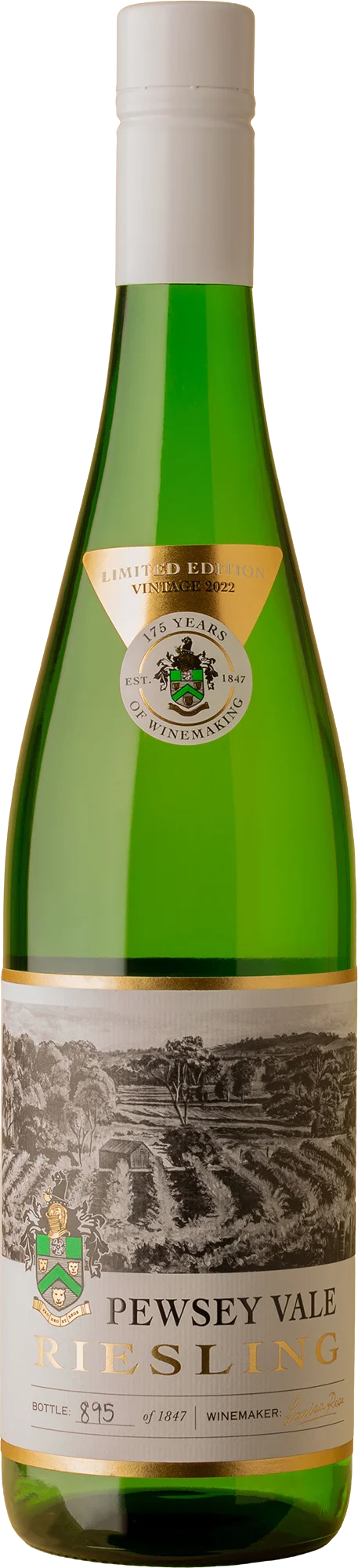 Image of Pewsey Vale - Heritage Label Estate Riesling 2022