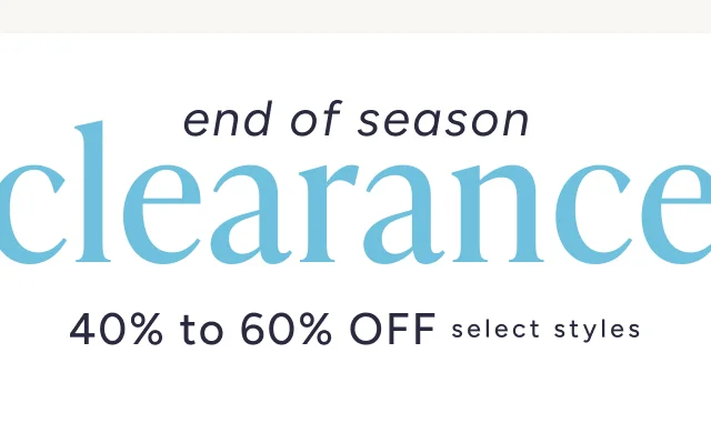 End of Season Clearance - Image
