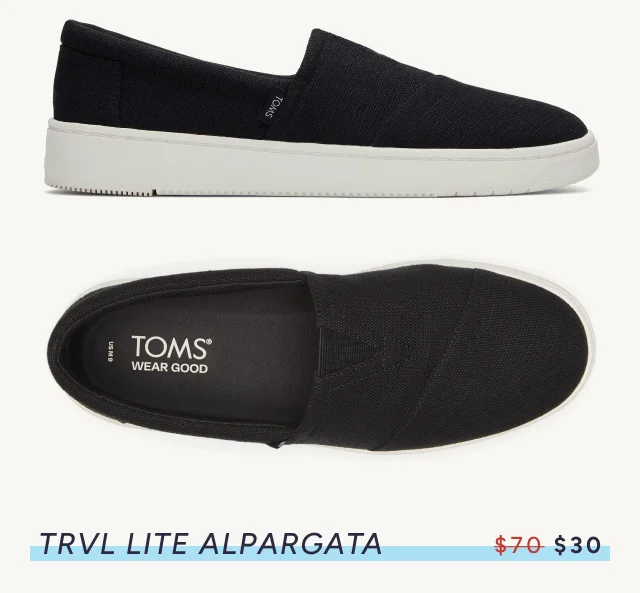 TRVL LITE Alpargata Slip On Sneaker