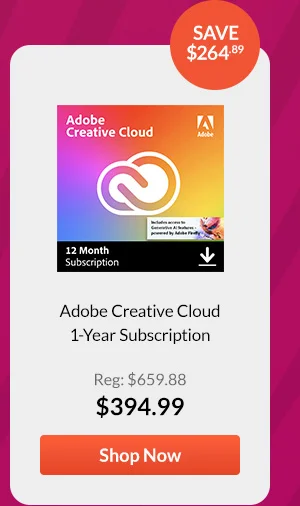 Adobe Creative Cloud 1-Year Subscription