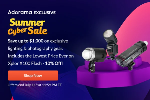 Adorama Exclusives Summer Cyber Sale | Shop Now