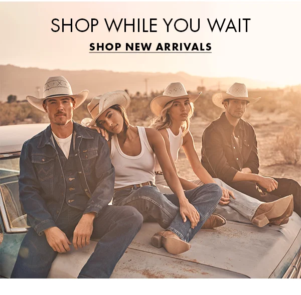 Shop White You Wait. Shop New Arrivals