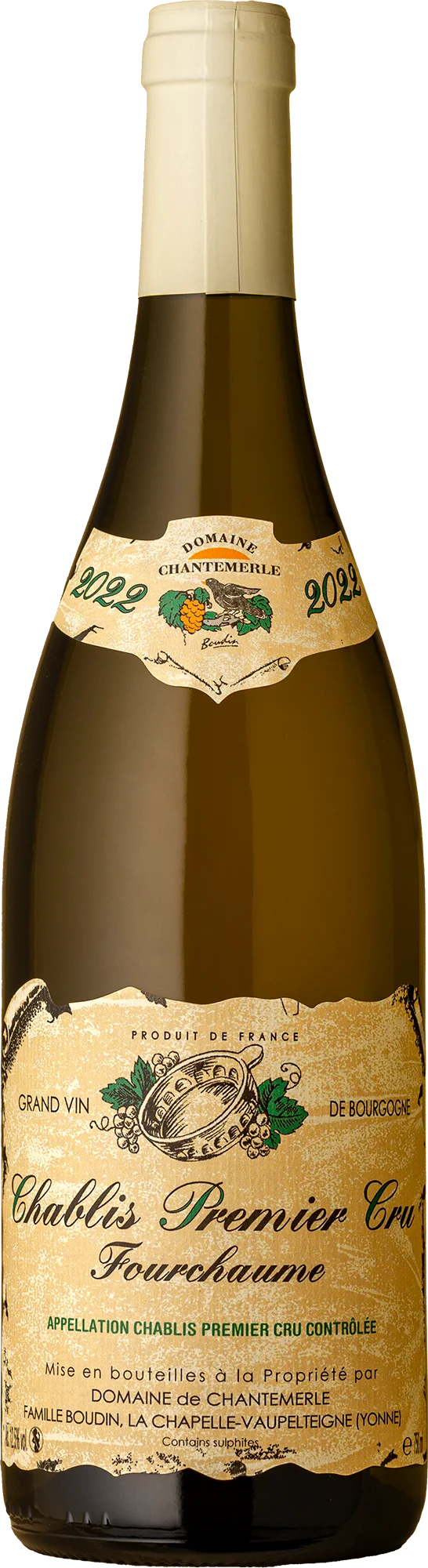 Image of Chantemerle - Chablis 1er Cru Fourchaume Chardonnay 2022