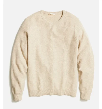 Merino Blend Sweater Tee Driftwood