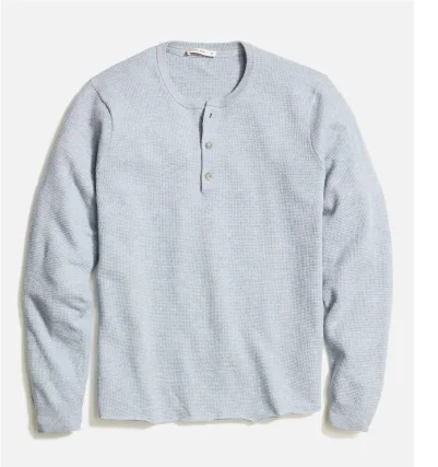 Sweater Henley Misty Heather