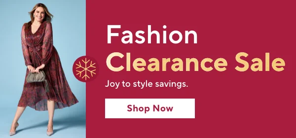 FASHION CLEARANCE SALE