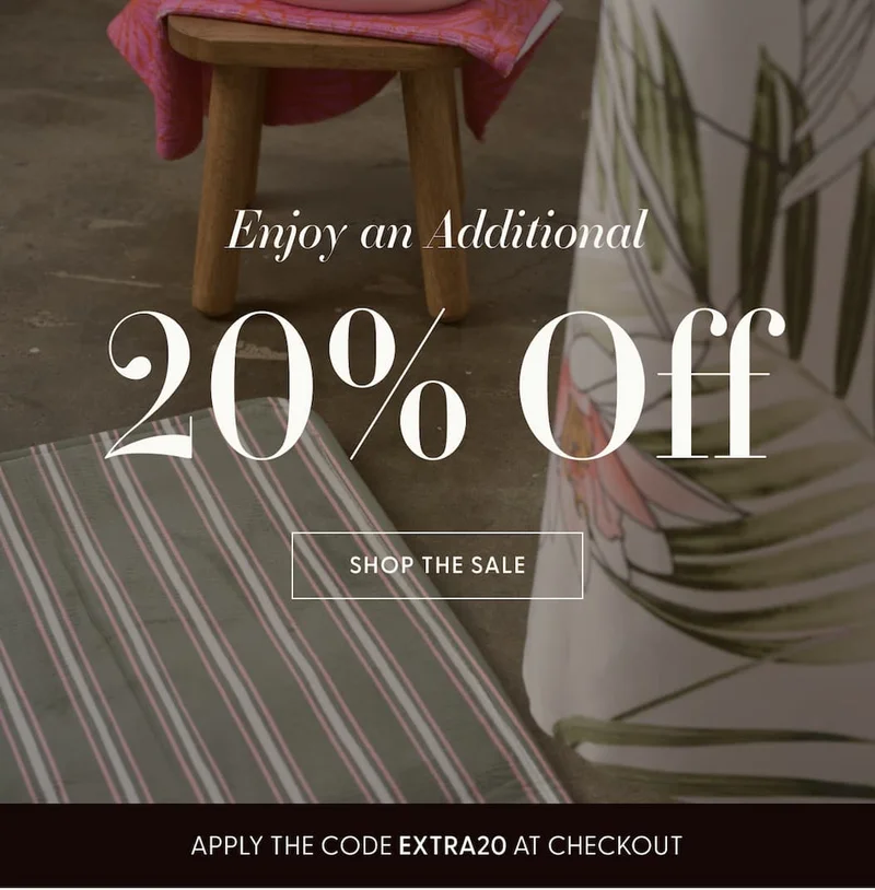 save 20% off