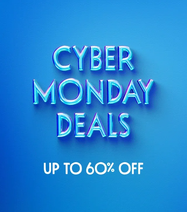 Cyber Monday deals—up to 60% off.